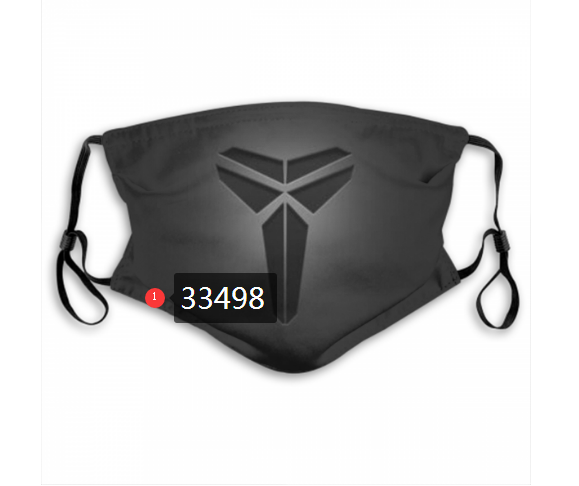 2021 NBA Los Angeles Lakers #24 kobe bryant 33498 Dust mask with filter->nba dust mask->Sports Accessory